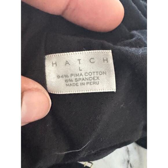 HATCH The Everyday Nursing Bra Black Size L – Pima Cotton Maternity Bralette - Picture 3 of 6